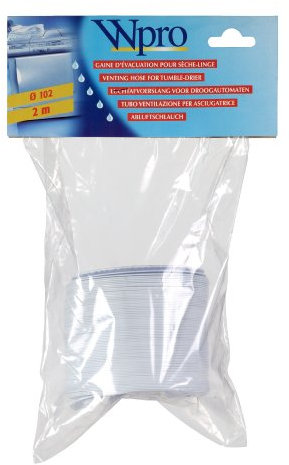 Wpro ASG209 Gaine d'Évacuation pour Sèche Linge Diamètre: 100 mm