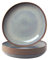 Villeroy & Boch like. by Lave Beige Schalen 6er Set, 27 cm, Flache Schale für Pasta & Suppe, Skandinavisches Design, Steingut, Beige