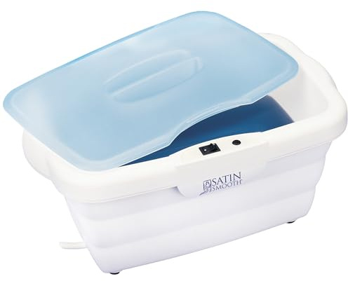 Satin Smooth Paraffin Wax Warmer, Professional Wax Machine for Hands and Feet, Compact Spa Device for Therapeutic Moisturizing Treatment, Salon-Quality Paraffin Bath for Dry Skin Relief