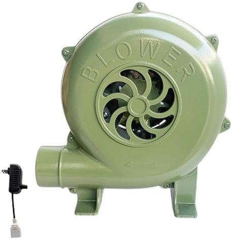 WXXSHGDW Soffiatore Barbecue Elettrico, Soffiatore Elettrico Potente, Soffiatore per Forgia a Carbone, Motore in Rame Puro, per Gonfiabili da Esterno, Barbecue, Picnic, Soffiatore Industriale(220*240m