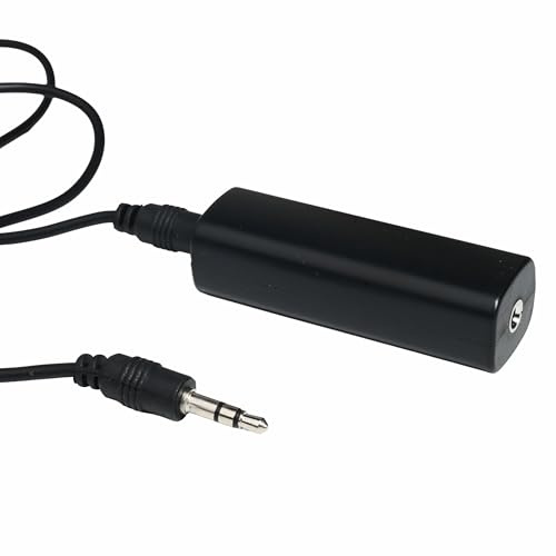 leruiyezs Ground Loop Noise Isolator,Con Cavo Audio 3.5mm,Isolatore Rumore Ad Anello Di Terra Riduce Il Ronzio,Compatto Portatile Per Impianti Audio Auto E Stereo Casa Per Ricevitori Bluetooth