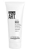 L'OREAL PROFESSIONNEL - Gel Coiffant Fix Max Tecni Art - Homme & Femme - Fixation Extrême & Longue Durée - Sans Résidus & Non Collant - Tous Types de Cheveux - 200 ml