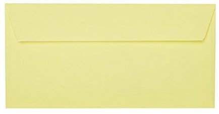 50 Wunderschöne Din Lang Weiß mit silberne Sterne 11 x 22 cm mit Haftstreifen Grammatur 120 g/m²