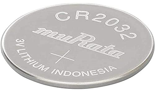 Murata CR2032-BEABAE - Pila a bottone CR 2032, 3 V, 5 pezzi