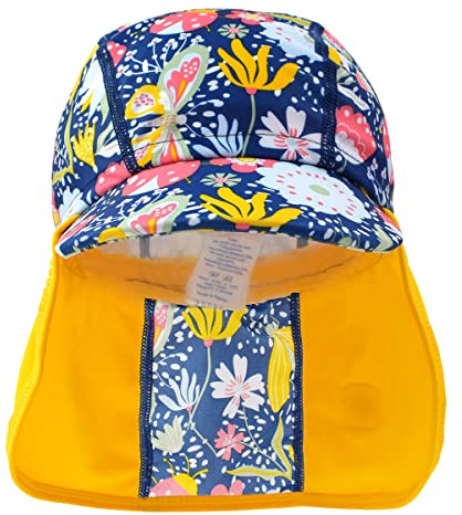 Splash About Baby Kids Legionnaire Sun Hat Garden Delight 1-3 Years