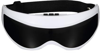 Acunny Wiederaufladbares Augenmassagegerät, Augenmassagebrille, wiederaufladbares Augenmassagegerät mit magnetischen Vibrationen | Augenpflegegerät zur Verringerung der Ermüdung der Augen