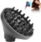 Tragbarer Haardiffusor für Dyson Airwrap HS05 HS03 HS01, Diffusor für Dyson Airwrap Styler für Airwrap Styler in einer Kombination von Haartrockner, Schwarz