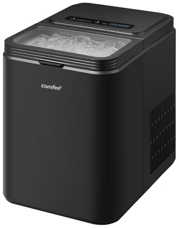 COMFEE' RCI12BL1EU(E) Macchina Ghiaccio 12kg/24h, 8 Cubetti in 6min