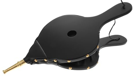 Lurrose Fuelle Manual para Chimenea y Barbacoa Soplador Potente de Aire para Camping y Picnics Accesorio Práctico y Duradero con Agarre Cómodo y Fácil de Usar
