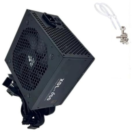 Zuoeay 600W Mining PC Power Supply Unit 24Pin For Computer Graphics Component & Video Card Miner Multi Double Gpu Computer