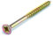 suki 300 Stück Spanplattenschraube Senkkopf 3,0 x 20 mm basic passiviert PZ1 Vollgewinde, 6111007