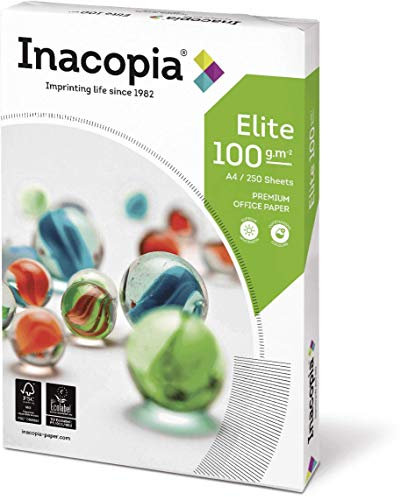 Premium Bewerbungspapier Super White A4, 100 g/m², 250 Blatt // in 1A-Qualität mit hoher Opazität, Farbkontrast und Bildschärfe // Produkt-Empfehlung von ''Mario Lemani''