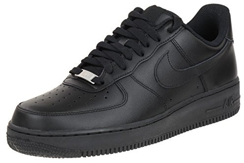 Nike Unisex Air Force 1 '07' Trainers, Black, 9 UK