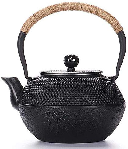 Webao Teekanne aus Gusseisen Japanische Tetsubin Wasserkocher Teekessel mit Sieb aus Edelstahl 1200ml
