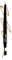 NYX Professional Makeup Augenbrauenstift mit Wachs-Formel, präziser Spitze und Verblender-Bürste, Fill & Fluff Eyebrow Pomade Pencil, Blonde (Blond)