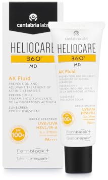 Cantabria Labs - Heliocare 360º MD AK Fluid - 50 ml - Protección Solar - Prevención Queratosis Actínica - Textura Fluida No Comedogénica