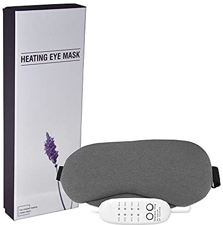 Beheizte Augenmaske, Wärmende Augenmaske zur trockenen Augen und Blepharitis Behandlung, Baumwoll Augenmaske zur Beruhigung müder Augen, MGD und Styes Eye