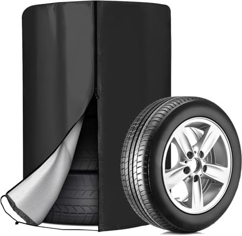 Copertura per Pneumatici Borsa per Pneumatici Auto Custodia per Pneumatici Universale Copertura per Ruota Impermeabile Sacco per Pneumatici Custodia Protettiva per Pneumatici per 4 Pneumatici 85*120cm