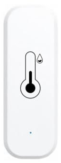 GERUI Thermomètre & hygromètre Wi-Fi - Mini thermomètre numérique intérieur - Application pour cave/serre - Compatible avec Alexa/Google Home/Tuya