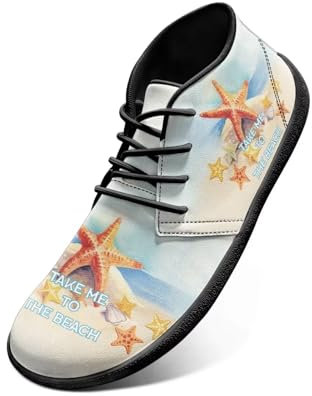Jeiento Chaussures pieds nus Sea Starfish pour homme, chaussures pieds nus pour homme, chaussures de randonnée pieds nus pour hommes, chaussures larges à bout pointu US 13,5, Étoile de mer, 41 EU