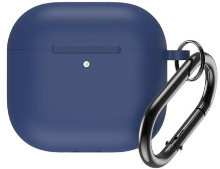 Funda protectora para AirPods 4 de silicona líquida suave para mujeres de 4ª generación para Apple Cover Airpod
