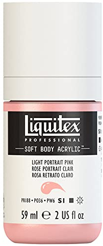 Liquitex Acrylic Paint, Portrait Pink Light, 59 ml (Pack of 1)