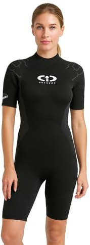 TWF Ladies 3mm Titanium CIC Shortie Wetsuit - Choice of Colours. Perfect shorty Wet Suit for swimming canoeing sailing kayaking and stand up paddleboarding