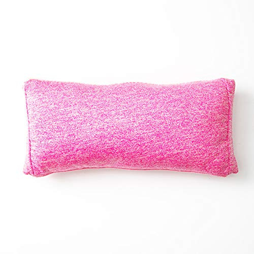 AINAAN 2 in 1 Travel Pillow and Eye Mask Comfortably Supports The Head, Neck and Chin-for Airplane,Train, Car or Outdoor, Camping,Hiking, 2019, Rose Pink