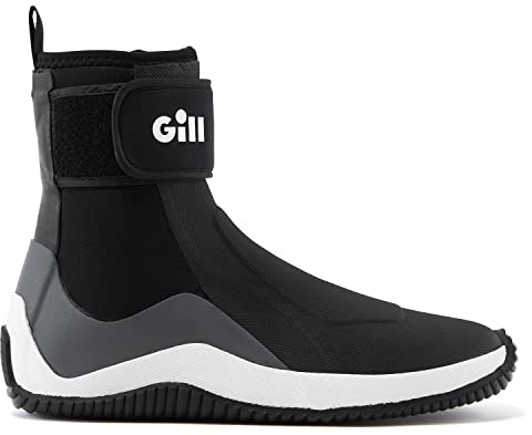 Gill 2023 Junior Edge Sailing Boots - Black/White - 965J 2.5/3.5 UK