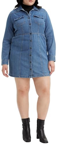 Levi's Robe Western Flynn Grande Taille pour Femme