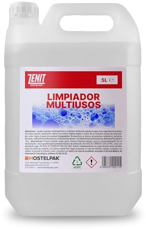 Hostelpak | 5L - Limpiador multiusos Multiusos profesional, Para todo tipo de superficies, para el hogar