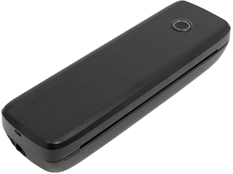 Mermajestic Bärbar skrivare A4 för Mobile Bluetooth Compact termisk skrivare – bärbar skrivare kompatibel med Android, Windows, MacOS och iOS, stöder A4-termopapper