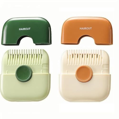 ZBTFGFDHL Multi-Functional 2-in-1 Hair Clipper Comb, for Trimming Split Ends and thinning Hair, a 2-Piece Hair Clipper Set.