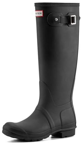 Hunter Original Tall (W23499) - Botas para mujer, Black, [Unisex Footwear] UK 9, Euro 43, US Mens 10
