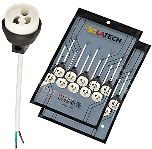 ISOLATECH 20x GU10 brandskydd keramiska socklar
