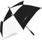 ACEIken Golf Umbrella Windproof Large 62/68 Inch, Double Canopy Vented, Automatic Open, Extra Large Oversized,Sun Protection Ultra Rain & Wind Resistant Stick Umbrellas (Black/White, 68 inch)