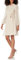 DKNY Damen Ballonärmeln und Gürtel Kleid, Chmp/Gld/SLV, 36