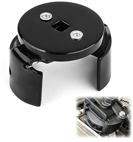 xtemtoamz Ölfilterschlüssel Oil Filter Wrench - Universal Ölfilter Schlüssel, Verstellbar Ölfilter Werkzeug, Spezialwerkzeug Kfz, Ölwechselwerkzeug für Auto Motorrad (70mm - 98mm)