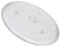 Plato para horno microondas de 25,5 cm universal giratorio con 3 fijaciones y 3 patas