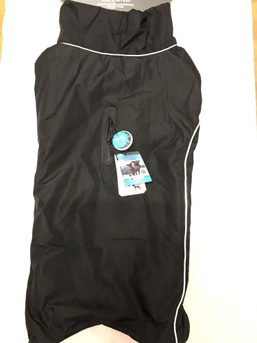 Petlando Hunde-Wintermantel Lovund Schwarz 75 Brustumfang 92-110 cm, Rückenlänge 73-77 cm