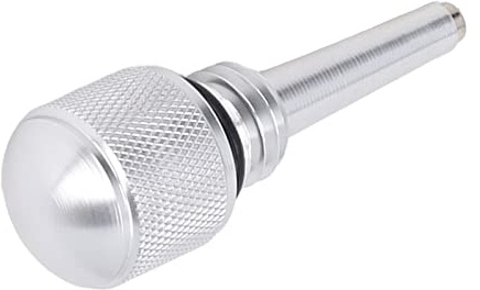 CHICIRIS Magnetisk Oljemätsticka, Aluminiumlegering Oljesticka M18 X 2,5 | Magnetisk oljesticka aluminiumlegering Magnetspets oljesticka M18 x 2,5 för invertergeneratorer Metallskräpsamling O