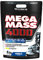 Weider Mega Mass 4000. Goût Vanille. Mélange protéiné pour prise de masse. Avec 3 protéines (lait, lactosérum, blanc d’œuf) et de la créatine. Pauvre en sucres. 4kg