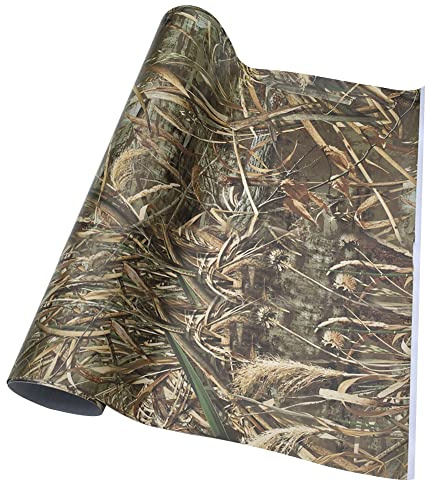 Asudaro Jungle Camo Vinyl Roll: Bubble Free, Waterproof Car Wrap - 152cm x 50cm