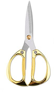 GZSLKSCD Ciseaux de Cuisine Ciseaux ménagers en Acier Inoxydable en Alliage d'aluminium Ciseaux manuels Coupe-Papier Ciseaux de Jardinage Floral de Cuisine