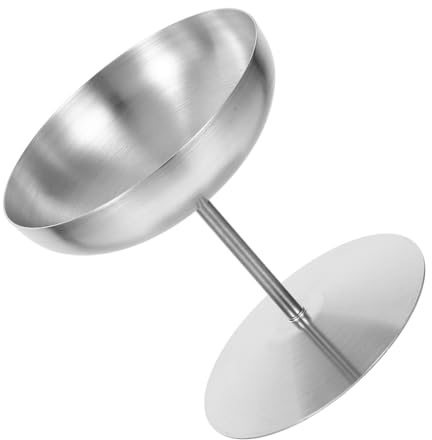 GALPADA Vaso De Helado De Acero Inoxidable Recipiente Para Helado Para Postres Servilleta De Fiestas Vaso Reutilizable Para Eventos