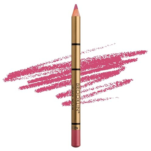 IMPALA | Brooklin Waterproof Lipliner Color Fuchsia Nacrado 218 | Permanent lip profiler | Water resistant lipstick | Long-term lipliner