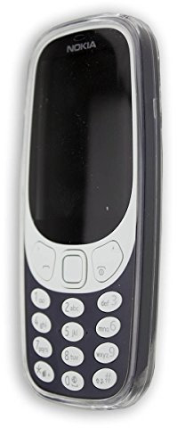 caseroxx TPU-Custodia in bianco-transparente per Nokia 3310 2G (2017) – protezione su misura
