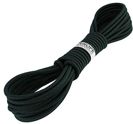 Kanirope® Gummiseil MULTISPAN PE 8mm 20m Schwarz Expanderseil Spann Seil Spanner Spannseil Plane