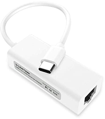 Multibao USB-C/TYPE-C to ETHERNET LAN internet Cable Adapter RJ45 MACbook & TypeC Devices
