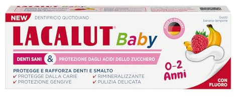 Lacalut Kinderzahnpasta Himbeere Banane 55ml